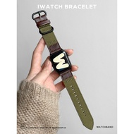 apple watch series 10 strap apple adapter Apple Nylon Canvas s10 apple Autumn Winter Strap