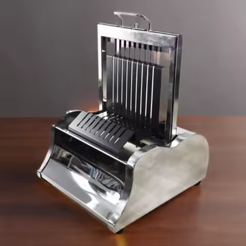 8/10/12 Section Sushi Roll Cutting Machine 304 Stainless Steel Square/Round Rice Ball Roll Cuttier M