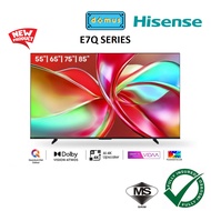 2025 Hisense 55/65/75/85 Inch 4K Quantum Dot ULED AI TV QLED / Dolby Vision Atmos / HDR10 / AI 4K / 