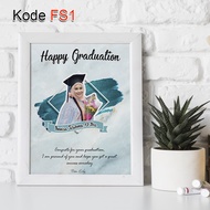 Custom Photo Printer Graduation Birthday Wedding 20x15cm Frame 6r Print Photo plush Picture Frame 6r