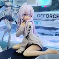 Irene Anime Figure Knitted Dress Sitting Model Computer Graphics Decoration Cute Collectible PVC Dol