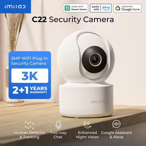 IMILAB C22 3K IP Indoor Camera Detection Color Night Vision Monitor for Baby/Pet 2-Way Audio Wi-Fi6 