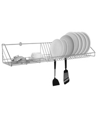 VRH ตะแกรงวางจาน สเตนเลส304 แบบติดผนัง ที่คว่ำจาน