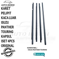 ISUZU PANTHER OUTER GLASS SEAL RUBBER 4PCS ISET CAPSULETouring Original