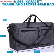 Bago Large Foldable Duffel Bags for Traveling Women & Men - 80L Packable Duffle Bag for Travel with 