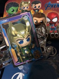 Hot Toys marvel endGame Collection Cosbi Bobble-Head Loki 盲盒