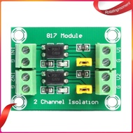 ❤ RotatingMoment  # 2 Channel Optocoupler Isolation Board Driver Voltage Converter Adapter Module