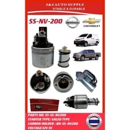 SS-NV200 BRAND J&J STARTER SOLENOID 12V (VALEO TYPE FOR USE ON: NISSAN VAN NV200 , PROTON SAVVY,TIAR