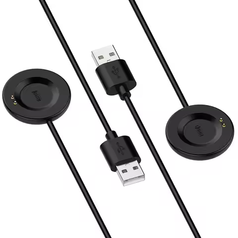 Magnetic Charging Cable for iTECH Fusion 2/3 Smartwatch 1m 5V Black Type C
