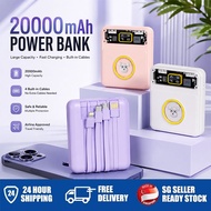 SG [In Stock]Powerbank Fast Charging Mini Powerbank 20000mah Power Bank Portable Powerbank Battery B