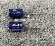 20PCS ELCO 220UF 25V KAPASITOR CAPACITOR ELCO KAPASITOR ELKO KAPASITOR 220 UF 25 VOLT