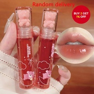 Affordable 6-Color Crystal Frozen Berry Bear Lip Glaze Affordable Makeup Lipstick  Murah 6 Warna Cry