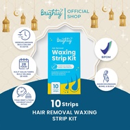 Brighty Hair Removal Waxing Strip Kit
