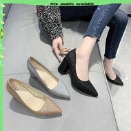 ❤Ready Stock❤ kasut pengantin perempuan nikah Size 33-50 49 King size block heel 8cm men's 48 high h