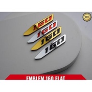 Emblem 160 LOGO embossed HONDA PCX 160 VARIO 160 CBS ACRYLIC PAIR The best.