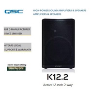 * BRAND 50 YEARS+ ~ QSC - K12.2 - 2000W CLASS D AMPLIFIER MODULE - MULTIPURPOSE 2 WAY LOUDSPEAKER - 