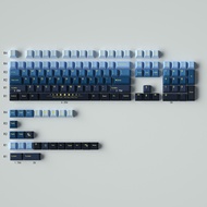 GMK ปุ่มกด PBT Cherry Profile Dye Sub Gradient Blue Keyboard Keycap สำหรับ MX Switch Gamer คีย์บอร์ด