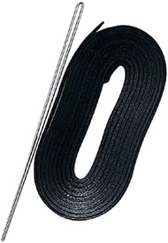 SSK YF107BK Baseball Grab Repair Cord (For Hard Type), 78.7 inches (200 cm), Black