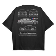 Drive In Style: Car Theme T-Shirt G80 M3 Technical Information G80 M3 Driving Style Racing Shirt Spo