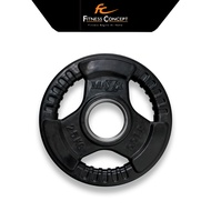 Fitness Concept : Maxx Rubberized 2.5KG Olympic Plate (2.5kg/5kg/10kg/15kg/20kg)