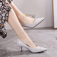 Uy023 Kelsey Sepatu Heels Wanita Hp855 Sepatu Kerja Wanita Import