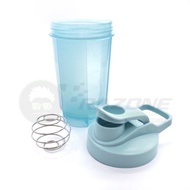 500ML SHAKE BOTTLE WITH STAINLESS STEEL BALL/ WATER BOTTLE/GYM DRINKING BOTTLE/BLUE BOTTLE