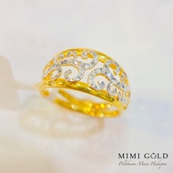 Cincin STM Wind Emas 916 (N)