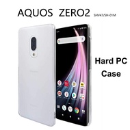 Clear Hard PC Phone Shell For Sharp Aquos Zero 2 /SHV47 /SH-01M Plastic Transparent Protective Case 