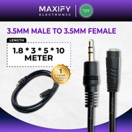 Panamax Premium 1.8/ 3/ 5/ 10 METER 3.5MM Male To 3.5MM Female AUX Extension Audio Cable  = YX-2046G