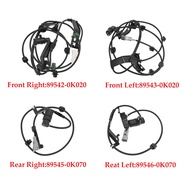4pcs/set ABS Wheel Speed Sensor Rear Front Right Left 89542-0K020 89543-0K020 89546-0K070 89545-0K07