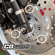 HENG / SC SIAM DISC BOLTS FOR AEROX V1 & V2 S CNC TITATIUM CONCAVE AEROX V1 ACCESSORIES AEROX V2 ACC