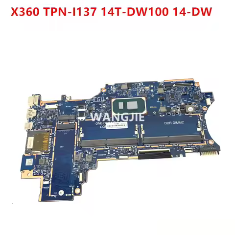 X360 14T-DW100 For HP TPN-I137 14-DW Laptop Motherboard 6050A3202801-MB M21493-601 M21493-001 M21492