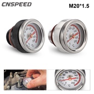 M20x1.5 M30x1.5 M20x2.5 Motorcycle Fuel Tank Cap With Oil Temperature Gauge 0-200℃  Engine Valve Cov