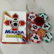 Biji Karambol Tebal 4 mm Semua Motif / Random | Koin Krambol Satu Lapis Original | Keping Kerambol 4