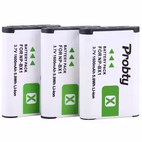 3pcs 1600mAh NP-BX1 BX1 Camera Batteries Battery AKKU pack For Sony DSC-RX100 IV RX10 II RX1 HX300 W