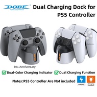 DOBE 30Th Anniversary Dual-Controller Charger Charging Station for PS5 / PS5 Pro / PS5 Slim Wireless