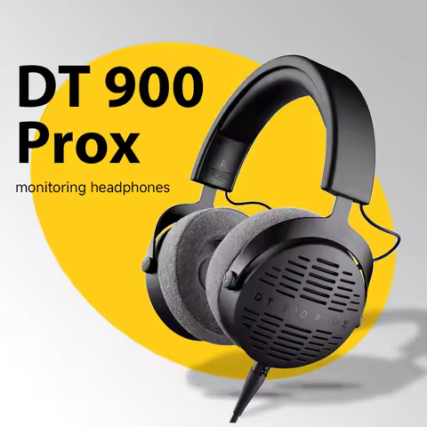 DT 900 PRO X Studio Professional Hi Fi Audiophile Over Ear Monitoring Headphones For High Resolution