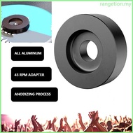 RAN Aluminum 45 RPM Turntable Adapter for Turntable RPM Record Player Enduring