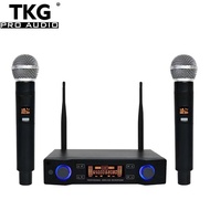 TKG audio TKG58A 650-680MHz professional wireless karaoke sound system handheld UHF Frequency Dynamic Capsule enping microphone