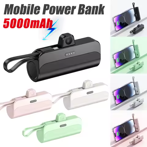 10000mAh Power Bank Portable Charger Fast Charge Phone Spare External Battery Mini PoverBank For iPh