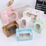 Muffin Box Packaging | Cupcakes Box | Marble Kraft Cake Holder