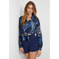 Guess Long Sleeves Bowed Jun Shirt