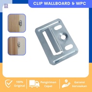 WPC Wallboard & Wallpanel Clip WPC Panel and Wallpanel Board 36mm X 50mm/ Per Pcs