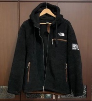 韓國潮牌代購 ❣️正品The North Face 北臉 蘇志燮 厚實 黑 連帽 保暖 羊羔毛 毛絨 男 女 外套 XL