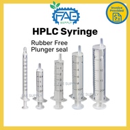 Syringe Picagari PP/PE plunger HPLC sampling rubber free medical syringe feeding feed