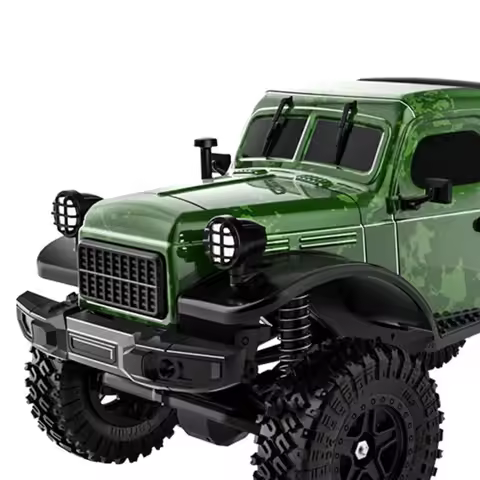 1/18 RC Off Road Vehicle C8813 4WD 2.4GHz Remote Control Simulation Pickup Truck RTR Brushed Motor E