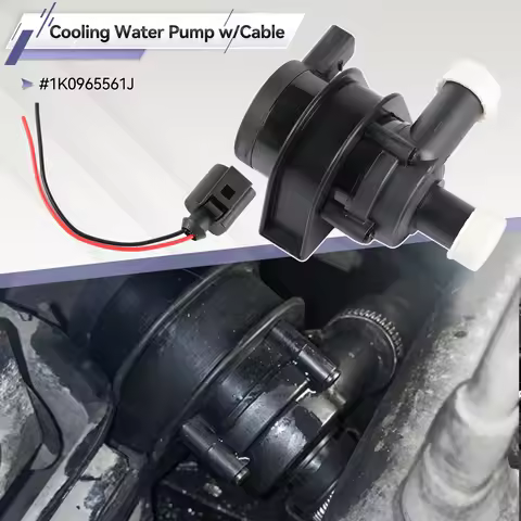 Water Pump Electric Additional Coolant Auxiliary 1K0965561J 1K0 965 561 J For Volkswagen Golf Passat