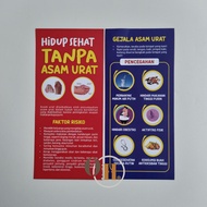 Gout Flyer - Cholesterol Flyer - Cholesterol Flyer - PTM Flyer - Elderly Flyer