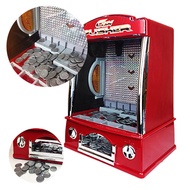 Tiktok Mini Household Coin Pusher Coin-Operated Machine Small Electric Game Machine Amusement Machine Children's Entertainment Toys