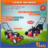 Briggs and Stratton Ogawa (B&S) 18 | Himitzu 16"18" 20" Petrol Grass Cutter Lawn Mower / Mover c/w  